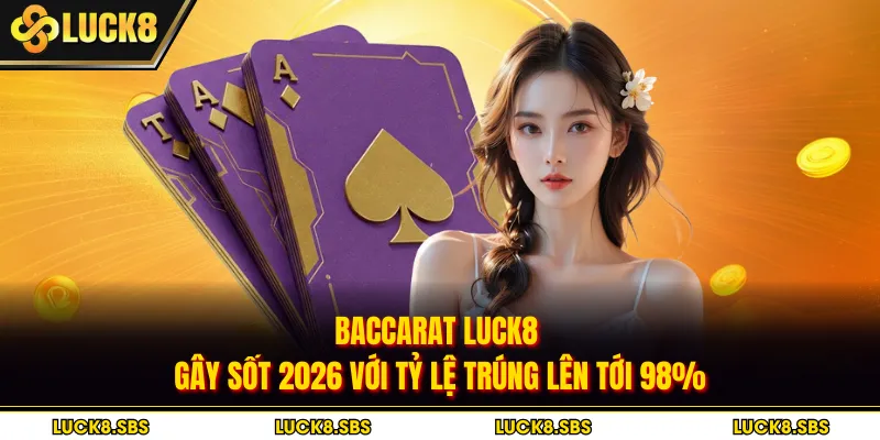 Baccarat Luck8 - Gây Sốt 2026 Với Tỷ Lệ Trúng Lên Tới 98%
